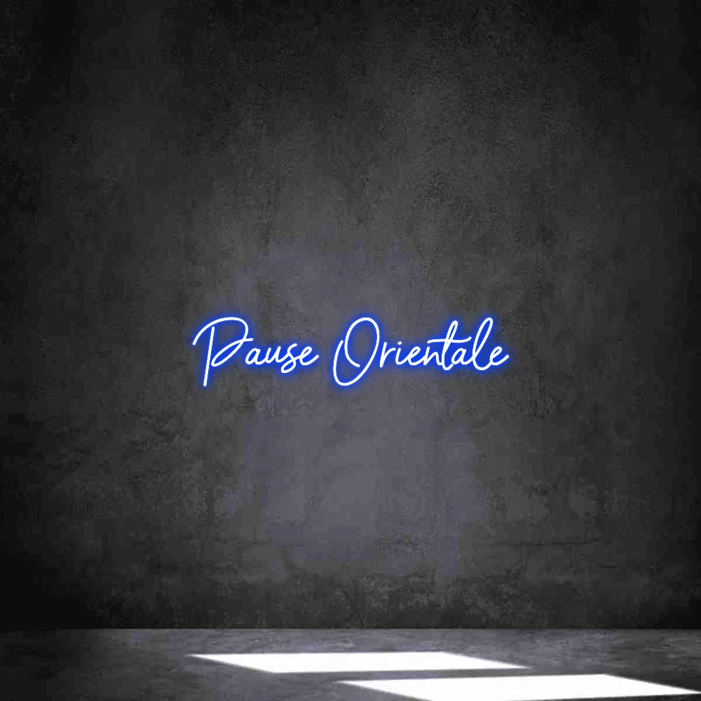 Néon personnalisé: Pause Orientale