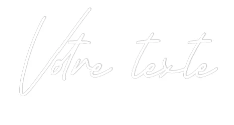 Néon personnalisé: Votre texte