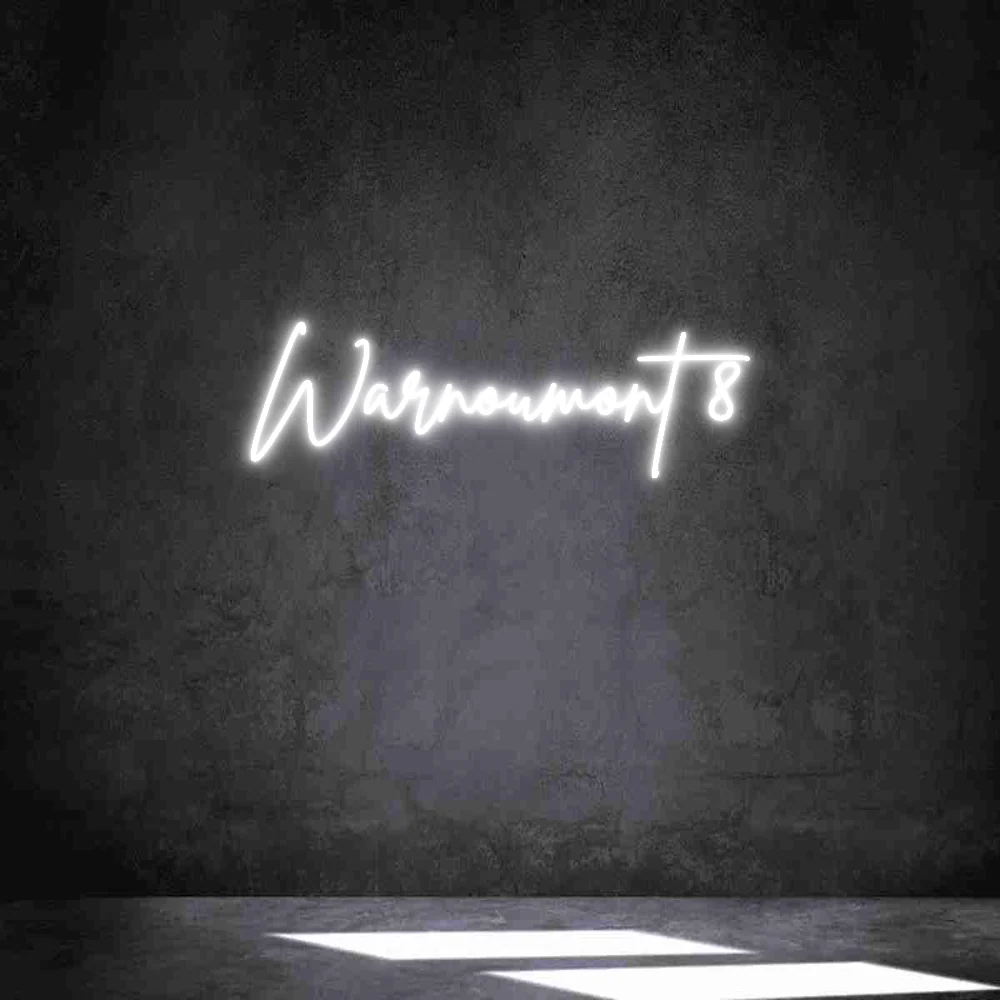 Néon personnalisé: Warnoumont 8