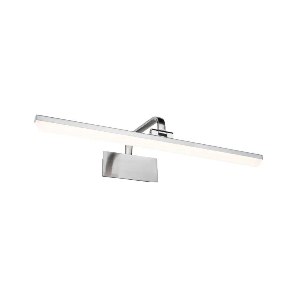 *Produit discontinué* Renan - Applique Tableau - 11W Alu brossé 60cm Paulmann