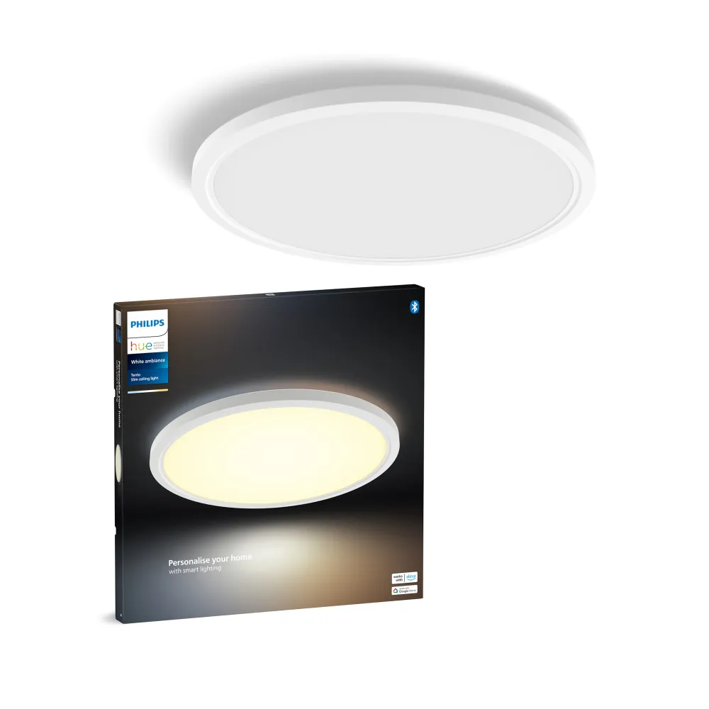 Philips Hue Plafón Tento blanco White Ambiance 25W 3500lm 8720169330795