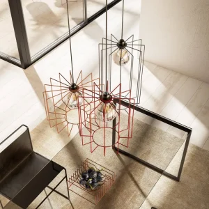 Tris di lampade SPLIT PIPEDESIGN