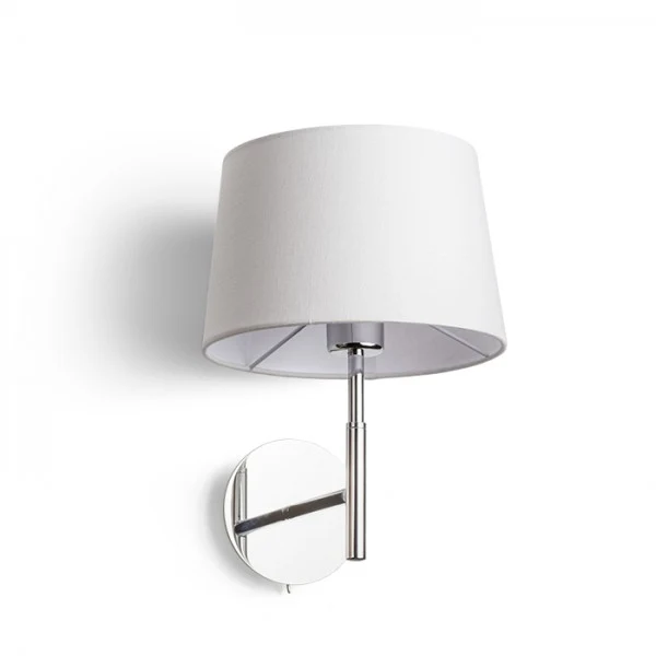Applique murale Rendl BROADWAY 1 x E27 15W blanche