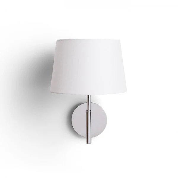 Applique murale Rendl BROADWAY 1 x E27 15W blanche