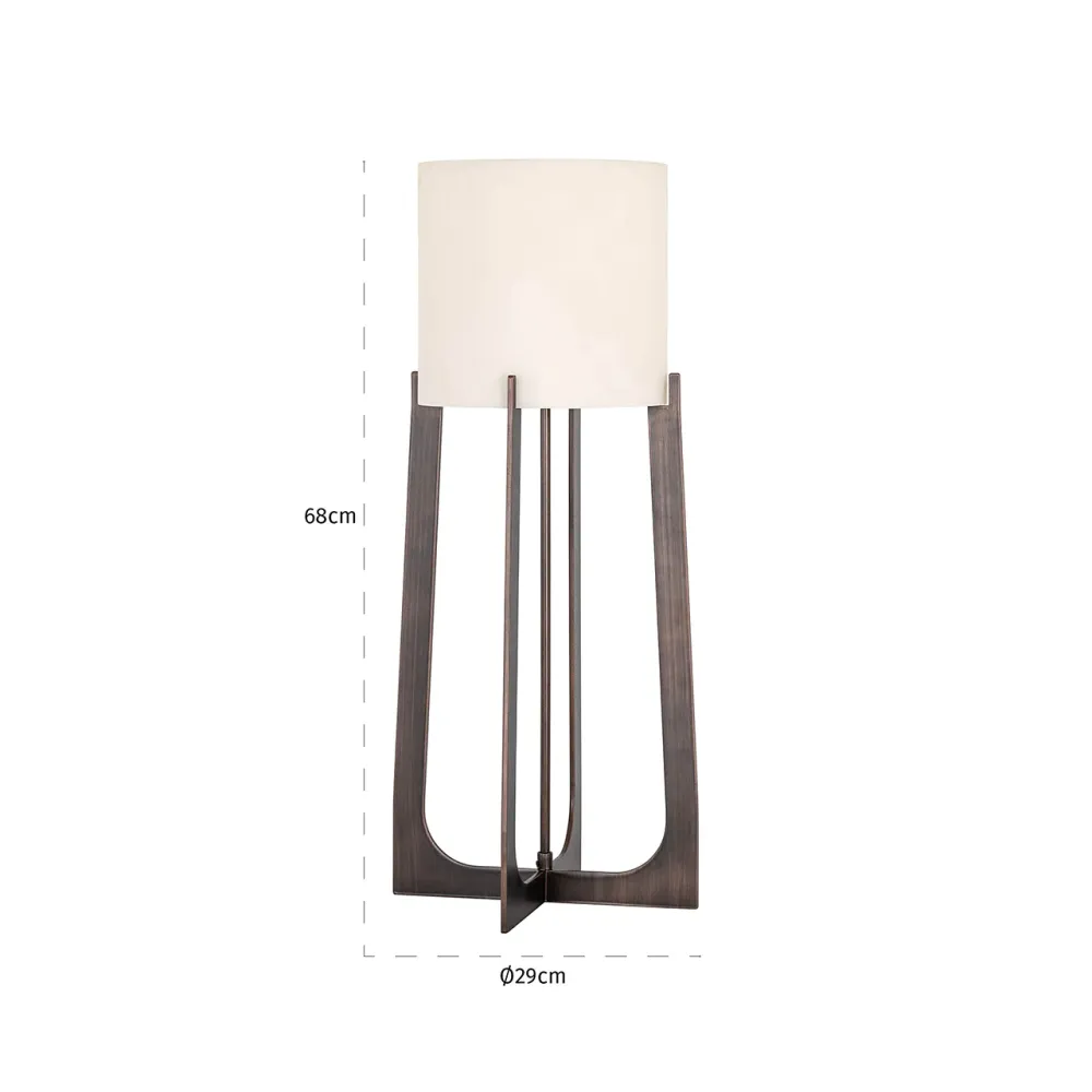 Richmond Interiors Lampe De Table Loura | H 68 cm