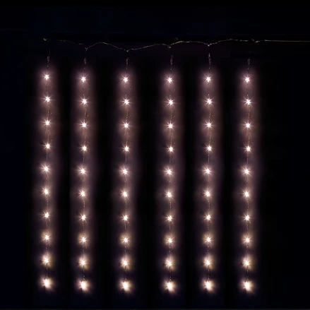 Rideau d'étoiles LED