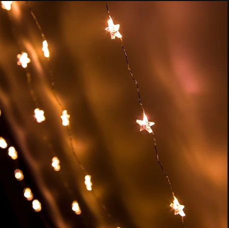 Rideau d'étoiles LED