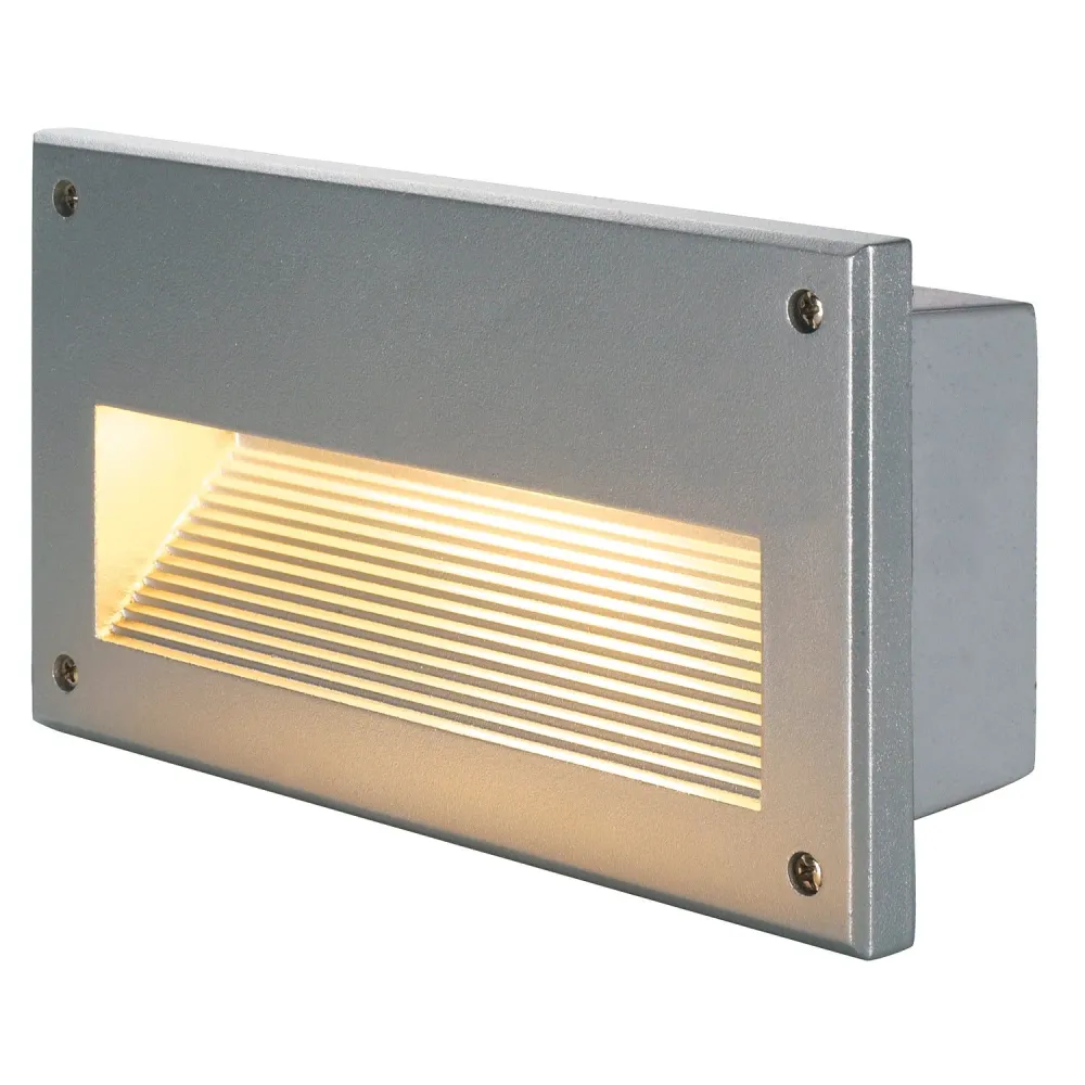 SLV Lampe d'extérieur BRICK DOWNUNDER IP44 Gris