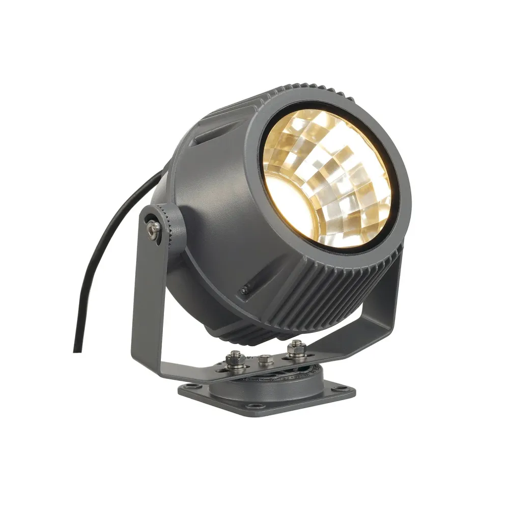 SLV Lampe d'extérieur FLAC BEAM® IP65 Gris