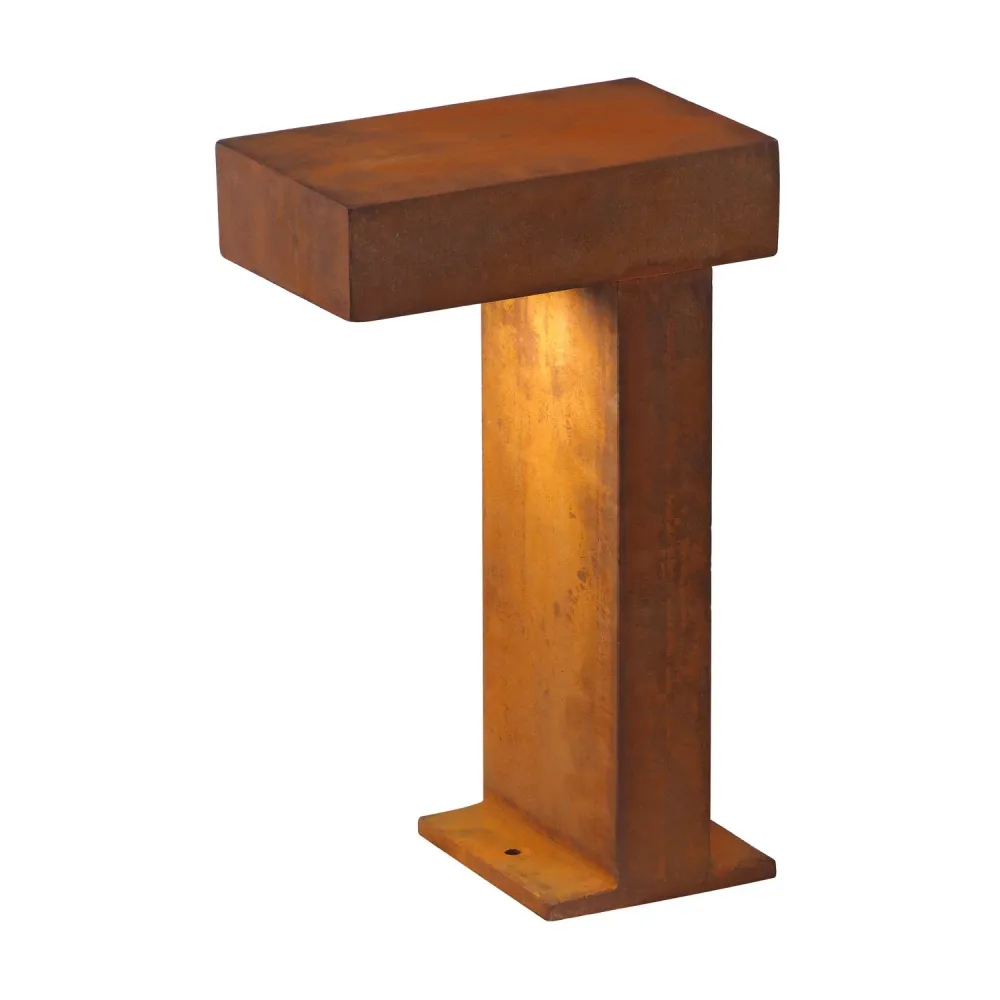 SLV Lampe d'extérieur RUSTY ® PATHLIGHT IP44 Rouille