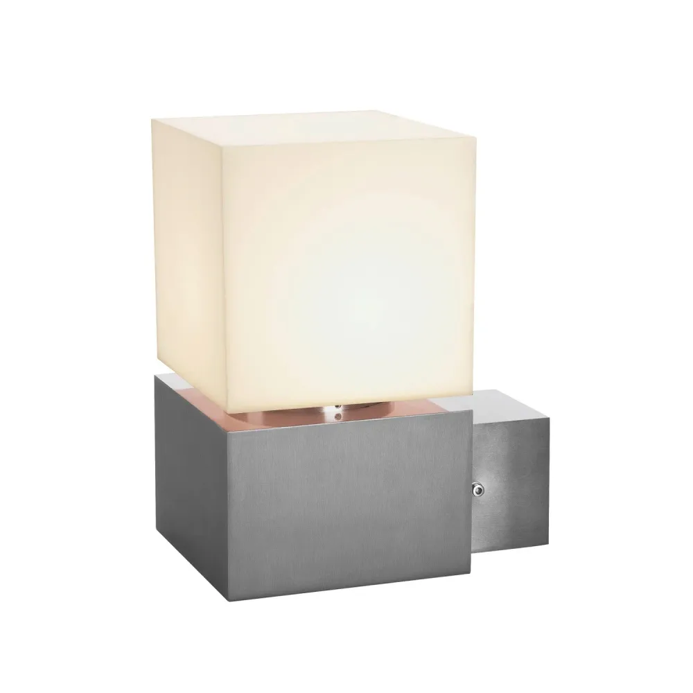 SLV Lampe d'Extérieur SQUARE IP44 Acier Inox