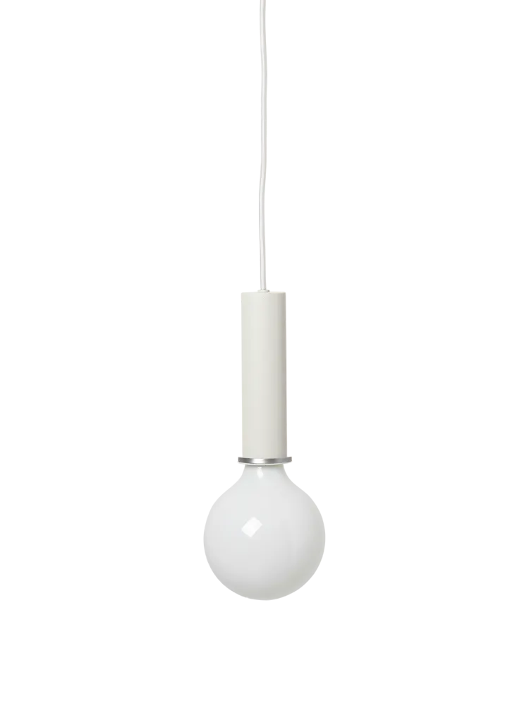 Socket Pendant High - White