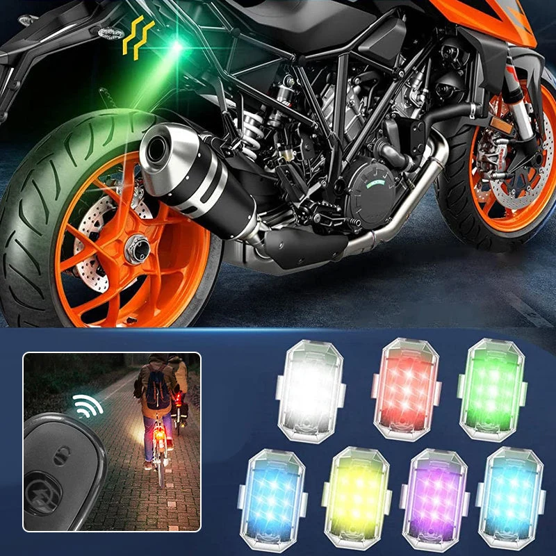 ✨✨Lampe Stroboscopique pour Moto Une sousoleil