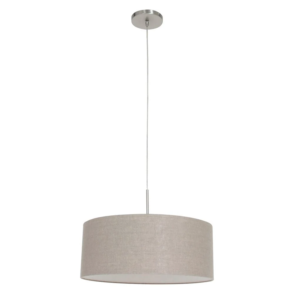 Suspension Steinhauer Sparkled Light 1L beige E27, D 50 cm