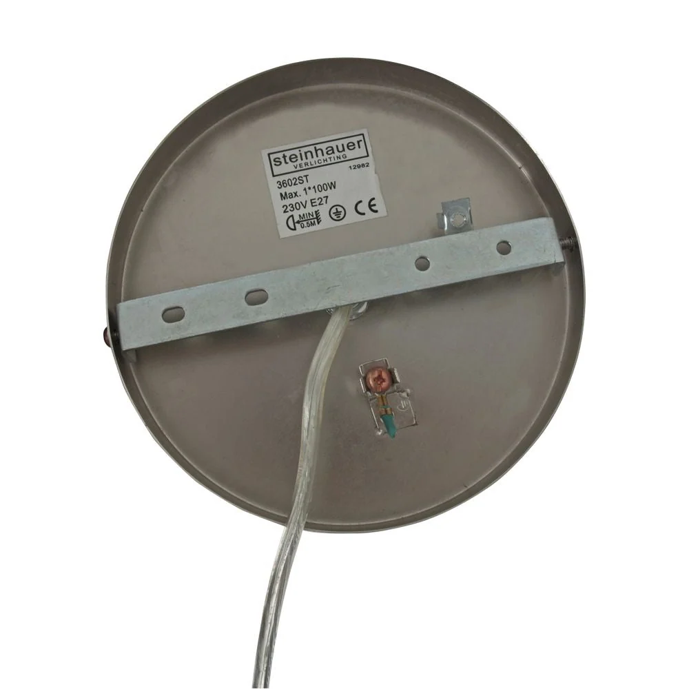 Suspension Steinhauer Sparkled Light 1L beige E27, D 50 cm