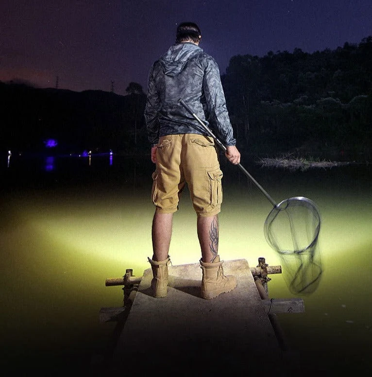 Lampe Frontale 5 Têtes LED Super Génie