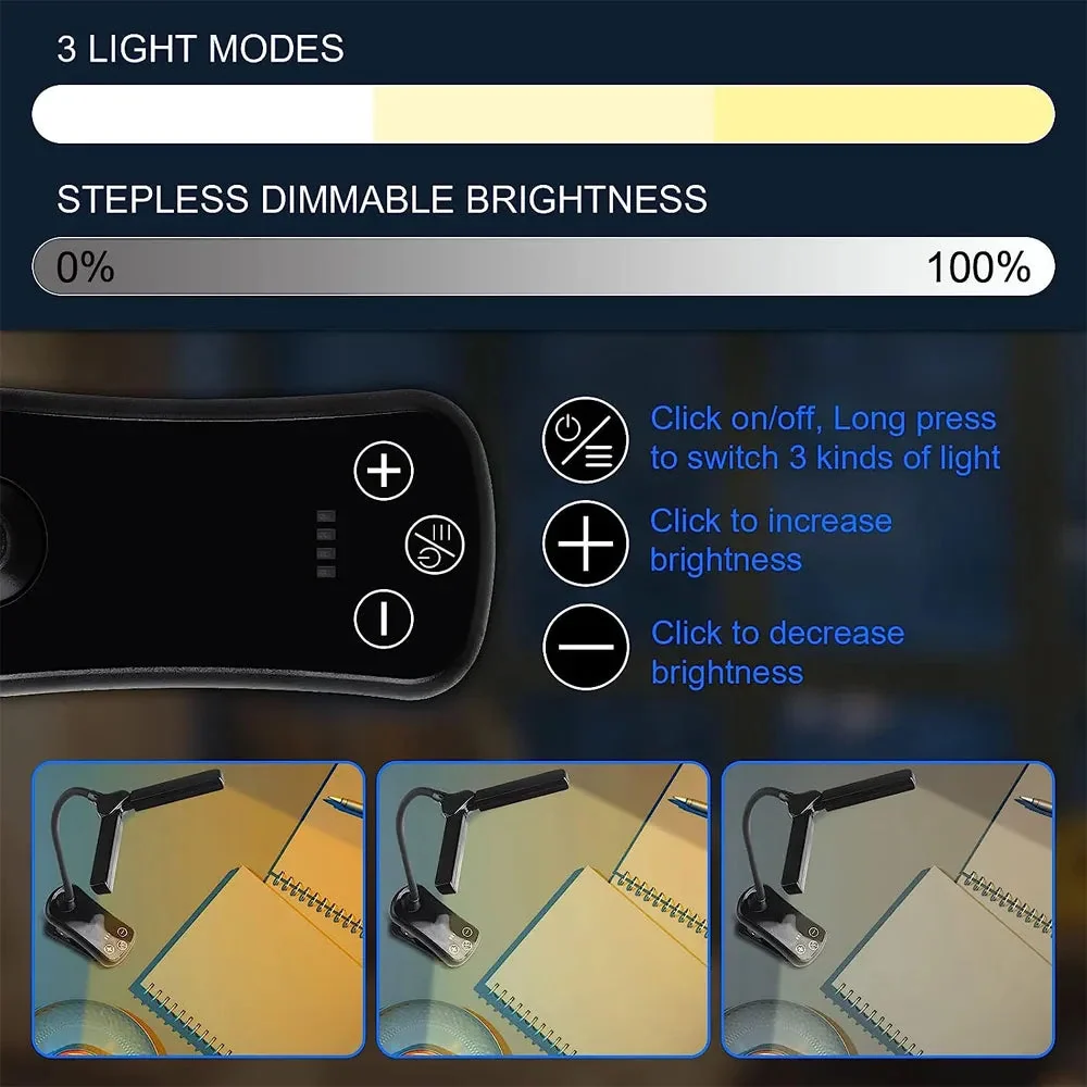 Mini lampe à clipser double LED Super Génie