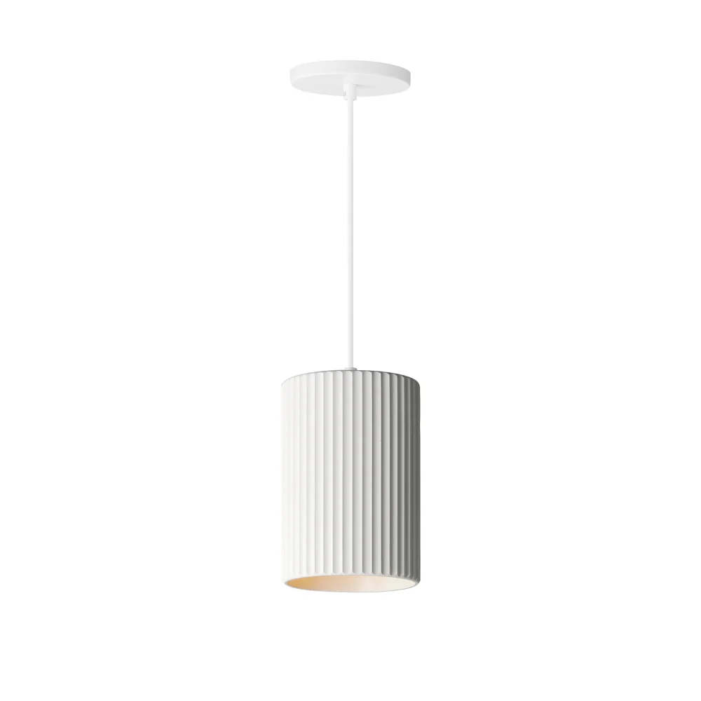 Suspendu simple et2 souffle blanc 8.5''