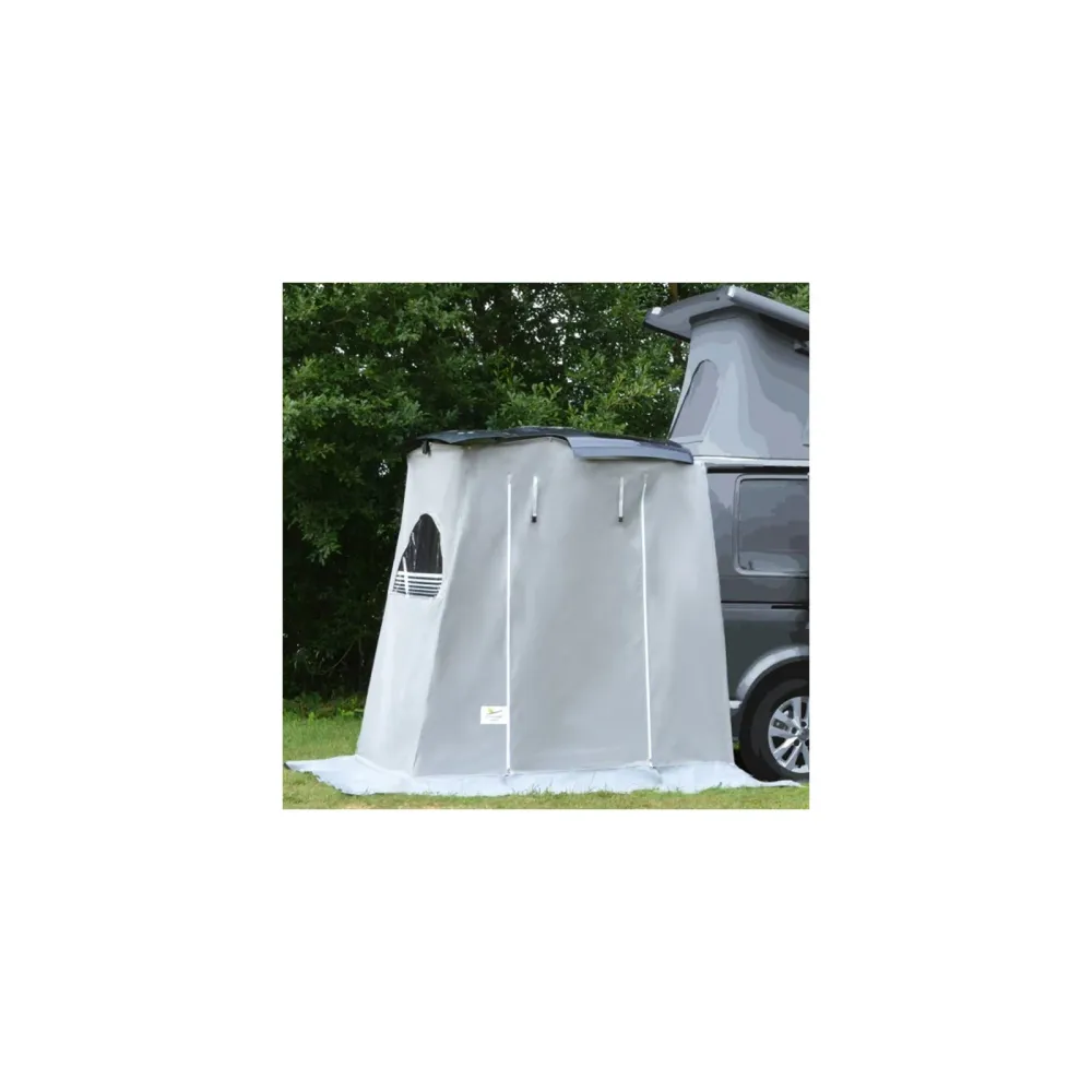 Heckzelt passend für VW T5 Heckklappe ab Bj. 05/2003 Buszelt Grau