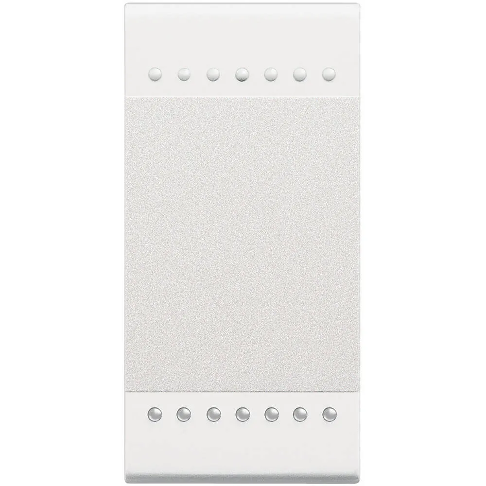 Interrupteur Certifié NF Interrupteur unitaire 16 AX 250V AC avec borne à vis, BTicino Living Light N4004N