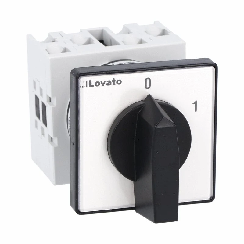 COMMUTATORE CAMME GX INTERRUTTORE 3P DA 16A MONTAGGIO FRONTALE MOSTRINA 48X48 LOVATO GX1610U