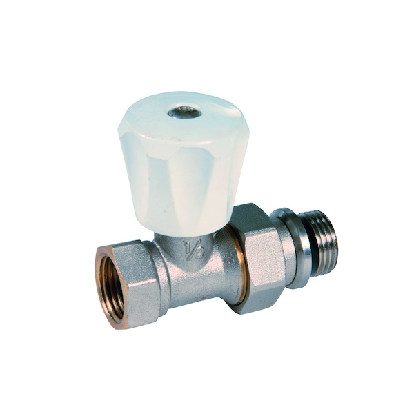 Rondelle Robinet manuel de radiateur + joint - 3/8" - équerre - THERMADOR