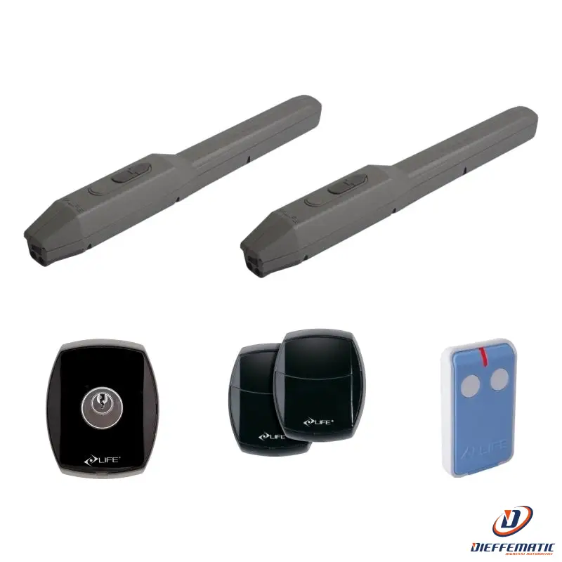 Certifié NF Kit Per Cancello Battente Life Setup Op3 Uni Dl 1Kt0660001 Automazione Nuovo