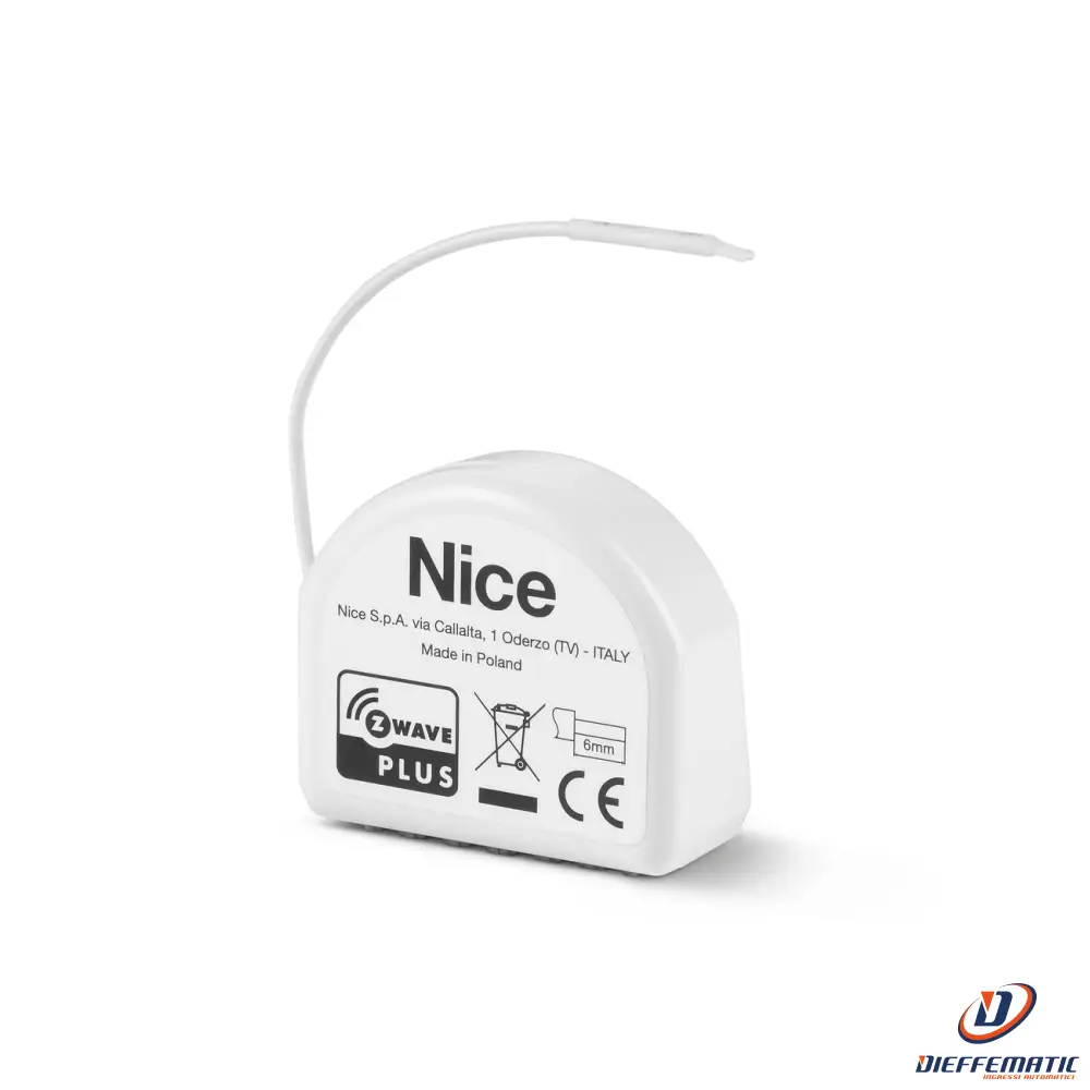 Modulo Universale Per Intensità Luminosa Nice Dimmer-Control Home Originale Alimentation sur pile
