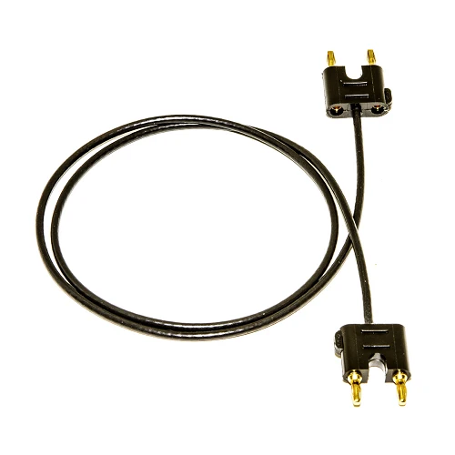 36" Test Lead Mini Banana Plugs Dual Empilable BU-P2247-K-36 (Pack 10)