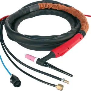 Paquet de tuyaux ELMAG TIG SR 18/4m - HF U/D pour TIG SOUND avec refroidissement par eau 35/50mm² avec commande de puissan...
