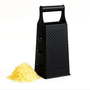 Cookinglife Torenrasp - Rasp Vierzijdig - Zwart - 8 x 11 x 24 cm