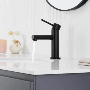 Cecipa max mitigeur de lavabo robinet de salle de bains robinetterie de lavabo en acier inoxydable Noir,EU Modèle
