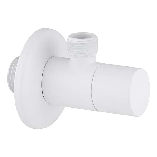 Flexible Robinet d'arrêt équerre 1/4 tour avec rosace M1/2-M3/8