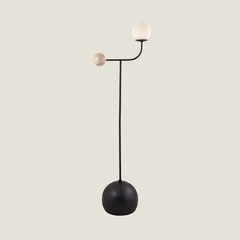 Lampadaire Bradwall en métal avec éclairage LED pour décoration de Noël