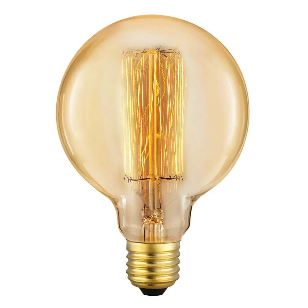 LAMPE LED MATEL EDISON E27 G95 CLASSIQUE 40W