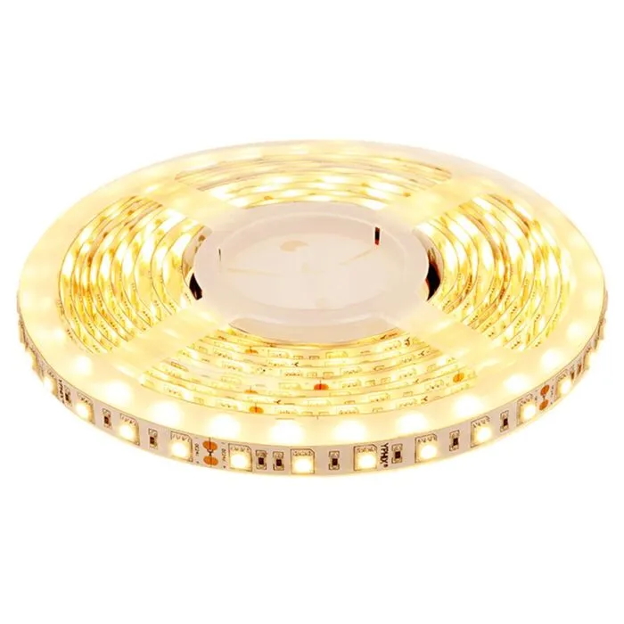 Yphix Ruban LED 5m 24V 3000K IP20 300 SMD 5050 LEDS Éclairage chaud 2700K