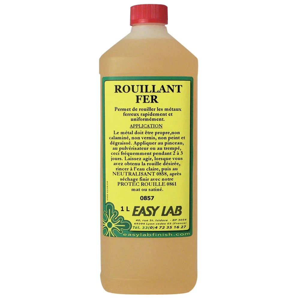 Oxydant pour fer en bidon de 1 litre