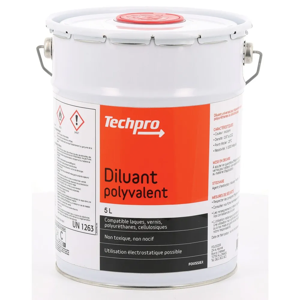 Diluant polyvalent | Application Facile au Rouleau