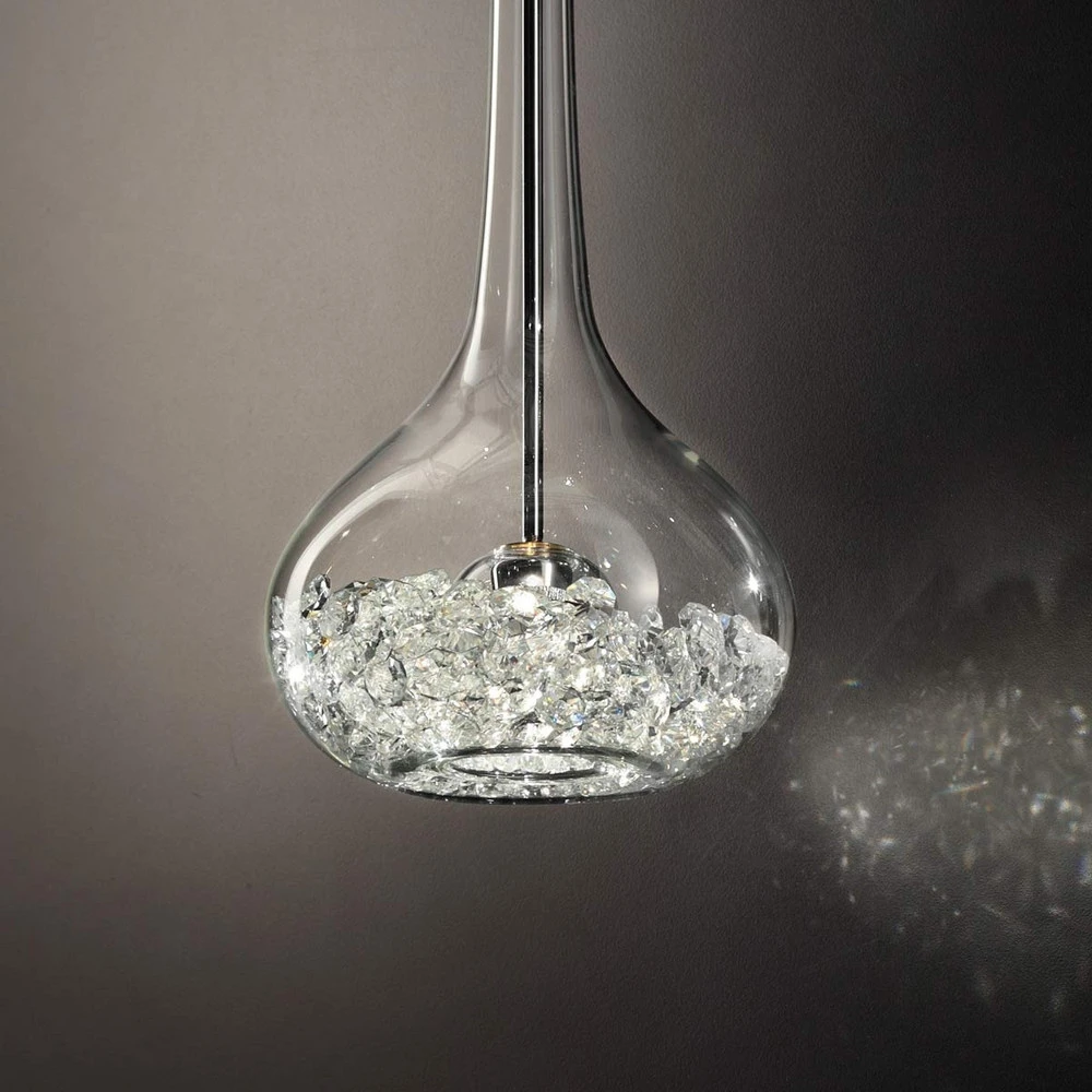 Luminaire de plafond à diffusion uniforme Suspension Graal, à 1 lampe